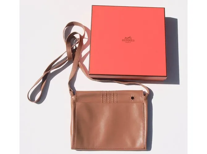 Hermès Bolsos de mano Caramelo 