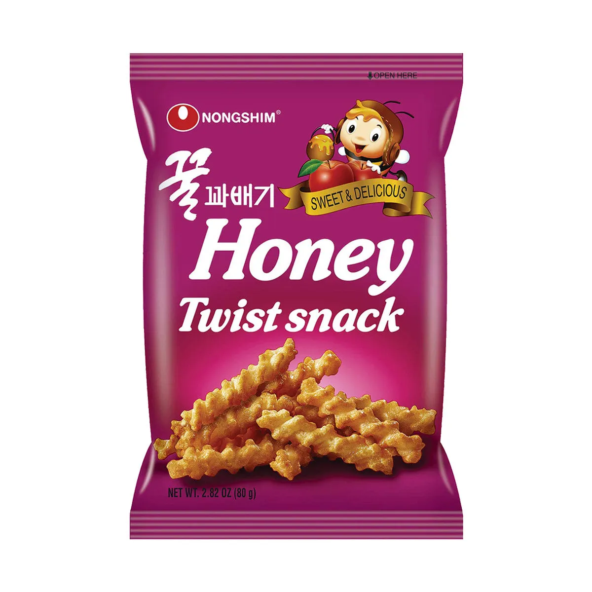 Honey Twist Snack Botana de Miel Nongshim 75g