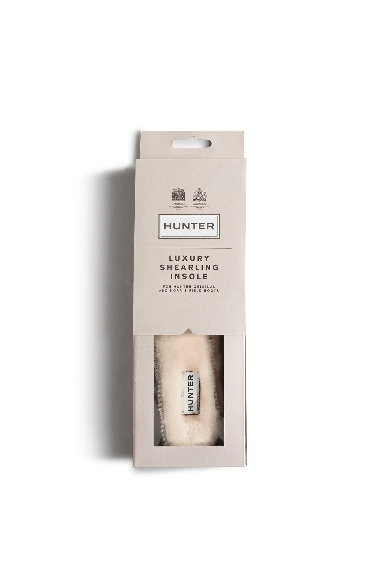 Hunter Plantilla luxury shearling