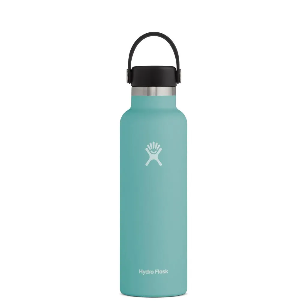 HYDRO FLASK  STANDARD MOUTH Botella térmica con tapa Flex Cap  de 621 ml/21 oz  color Alpine