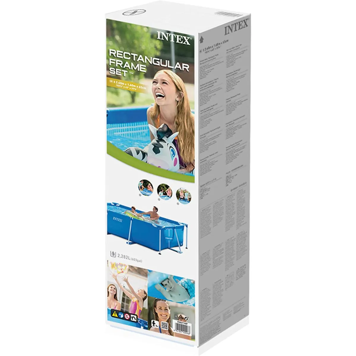 Intex Piscina Rectangular 2.282lt