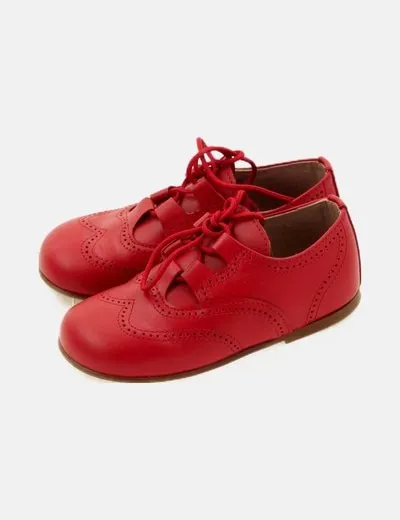 Jardilin Zapato piel rojo