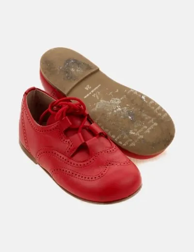 Jardilin Zapato piel rojo