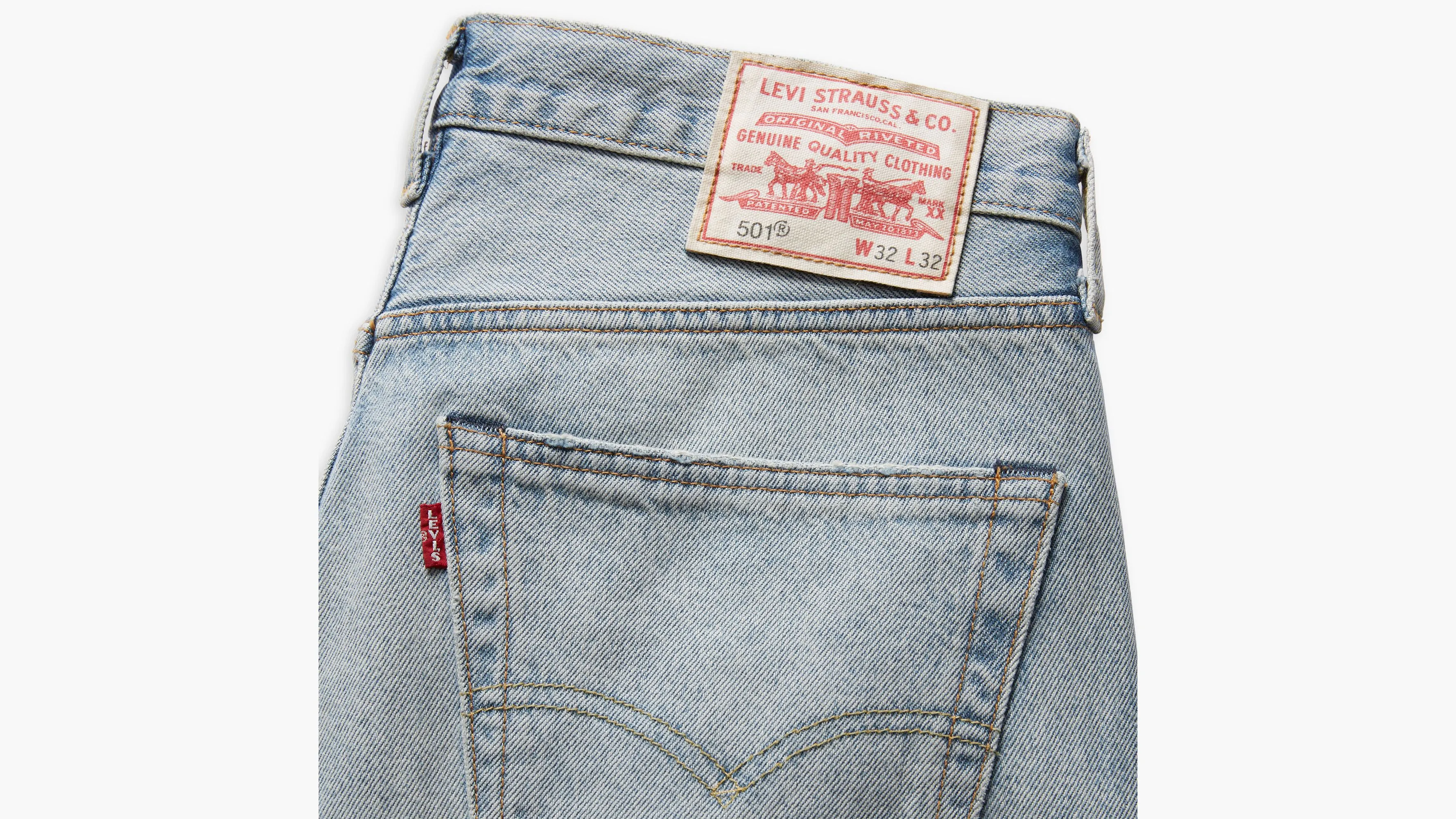 Jeans Lightweight Transitional Levi's® 501® Original De Algodón