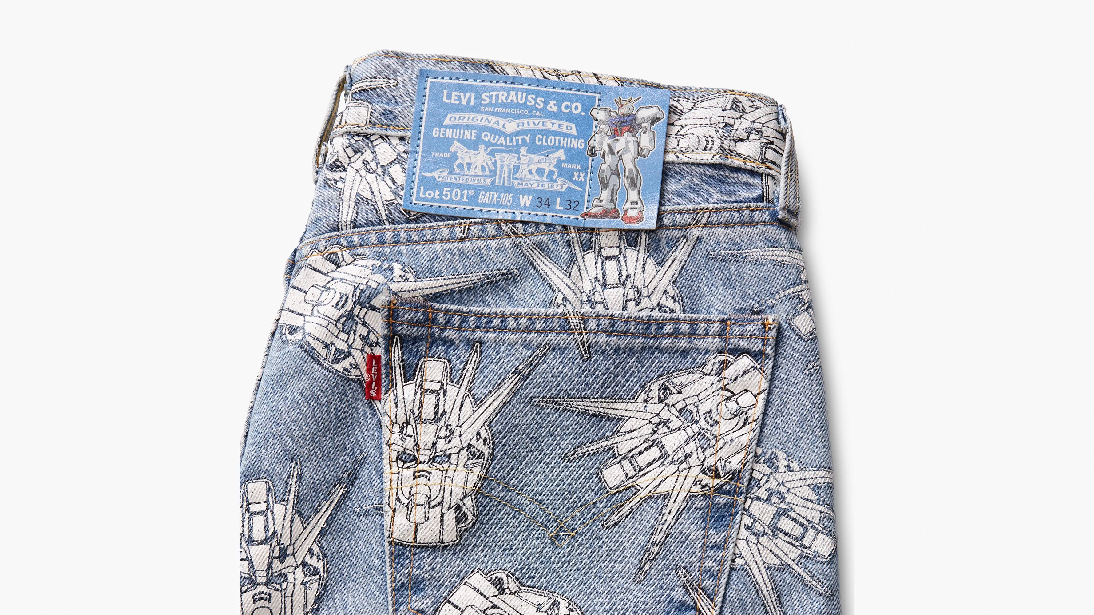 Jeans Rectos Levi's® X Gundam Seed 501® '93