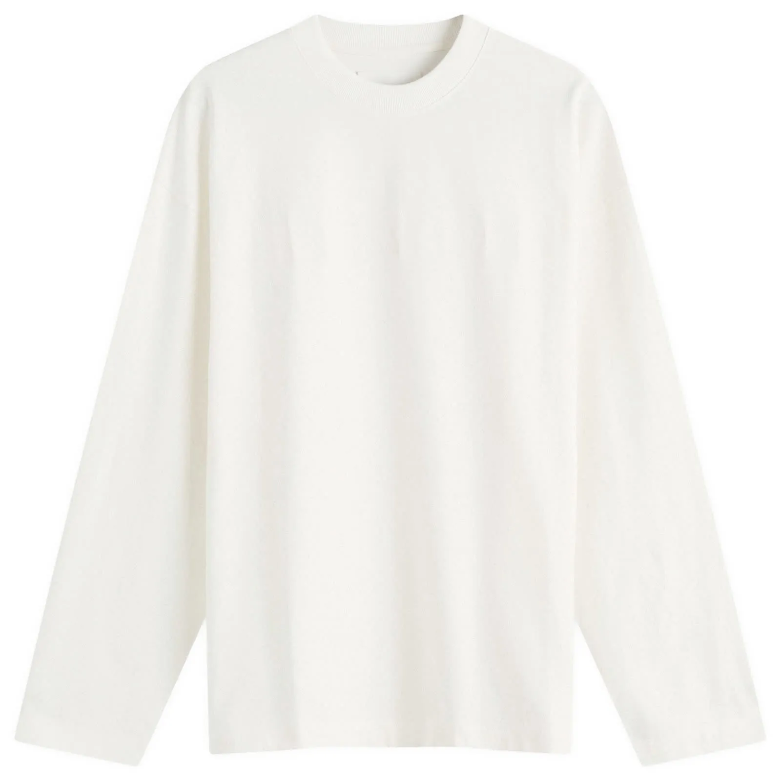 Jil Sander Tonal Logo T-Shirt Long Sleeve