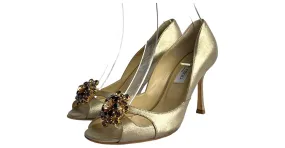 Jimmy Choo Zapatos de tacón Dorado 