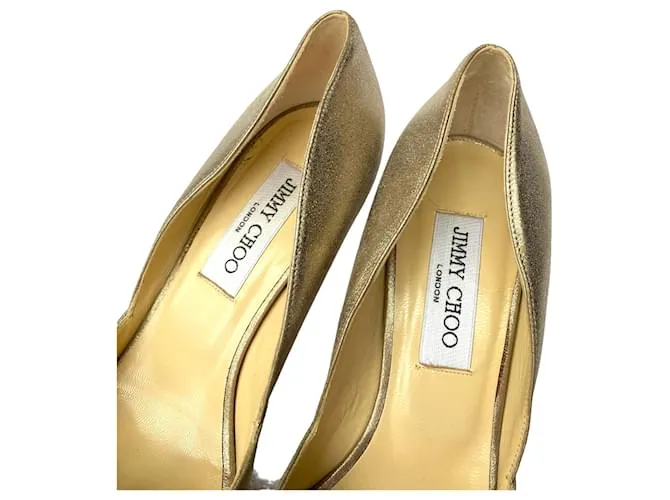 Jimmy Choo Zapatos de tacón Dorado 