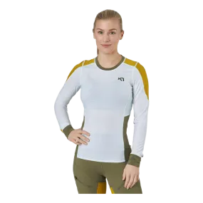 Kari Traa Sanne Hiking Long Sleeve Bwhite