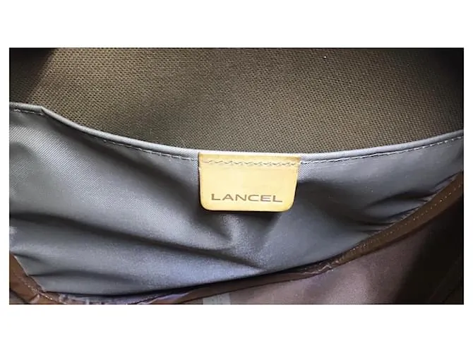 Lancel Mochilas Beige 