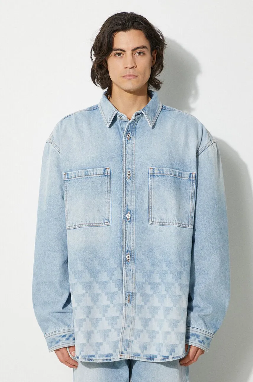 Marcelo Burlon Overshirt Patterned Long sleeve