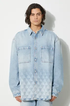 Marcelo Burlon Overshirt Patterned Long sleeve