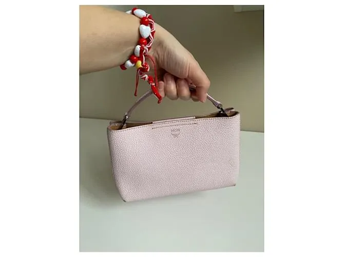 MCM Bolsos de mano Rosa 