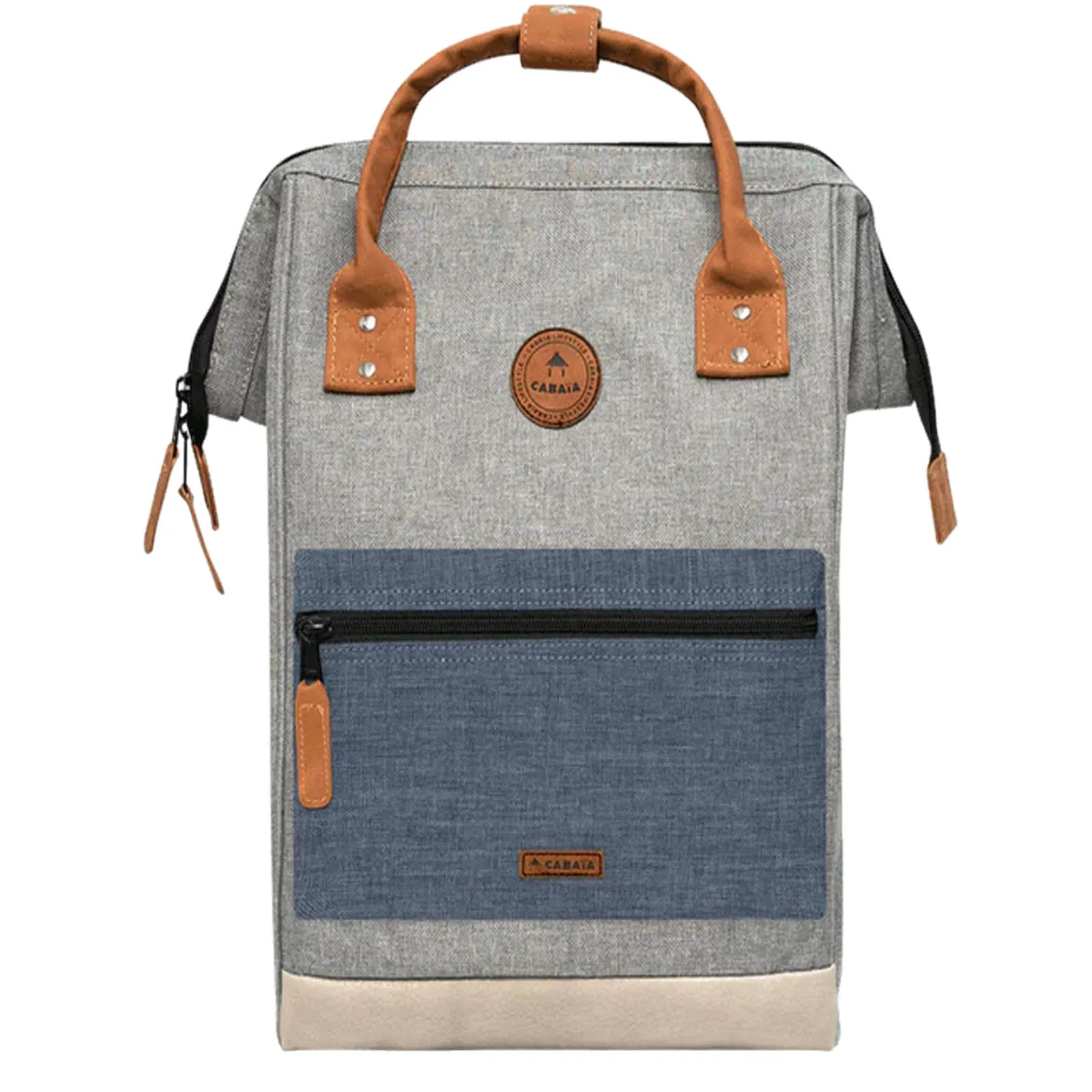 Mochila Cabaia New York Grey Melange Medium