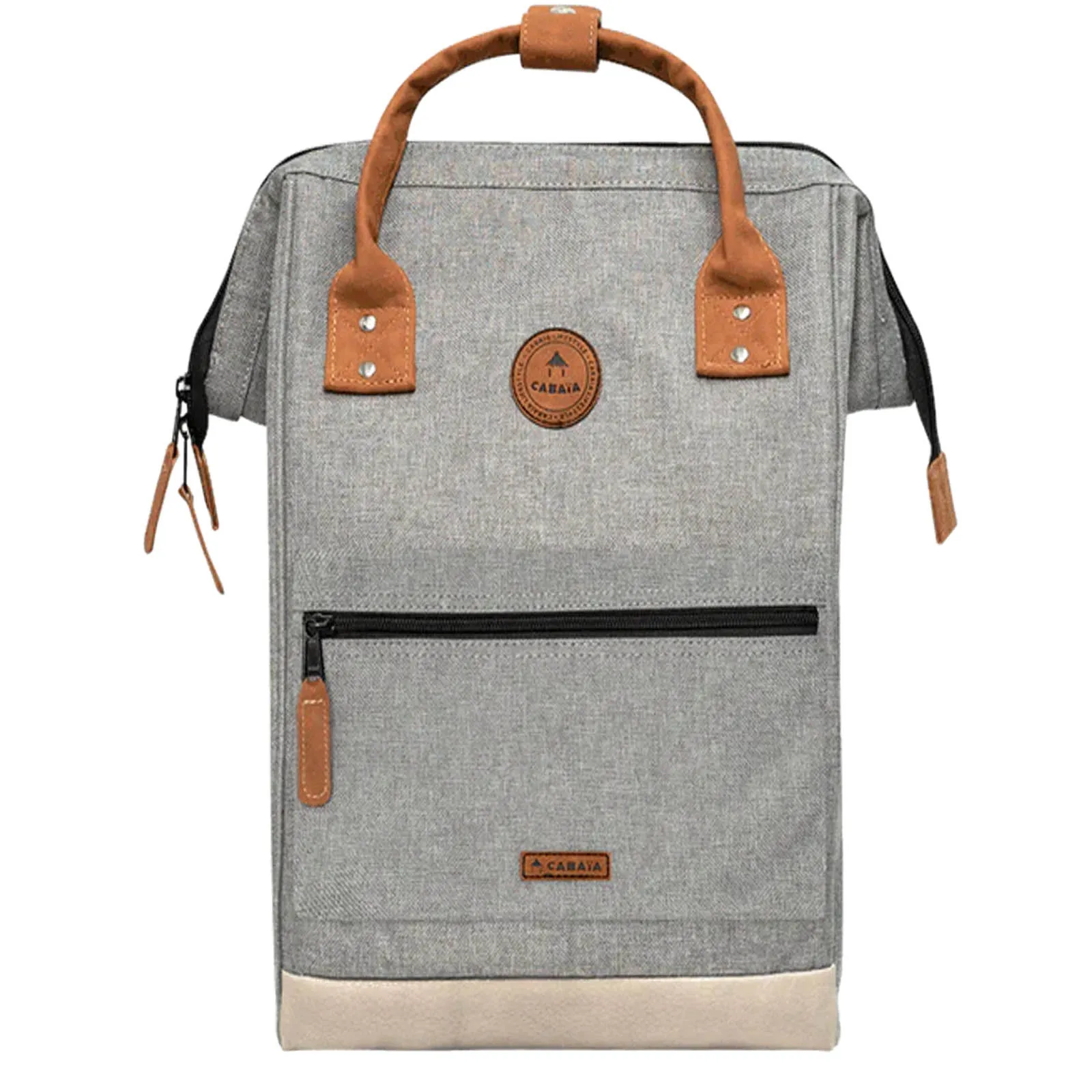 Mochila Cabaia New York Grey Melange Medium