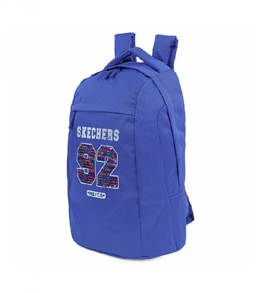 Mochila Casual Unisex Adulto S898 azul -21x32x12.5 cm-