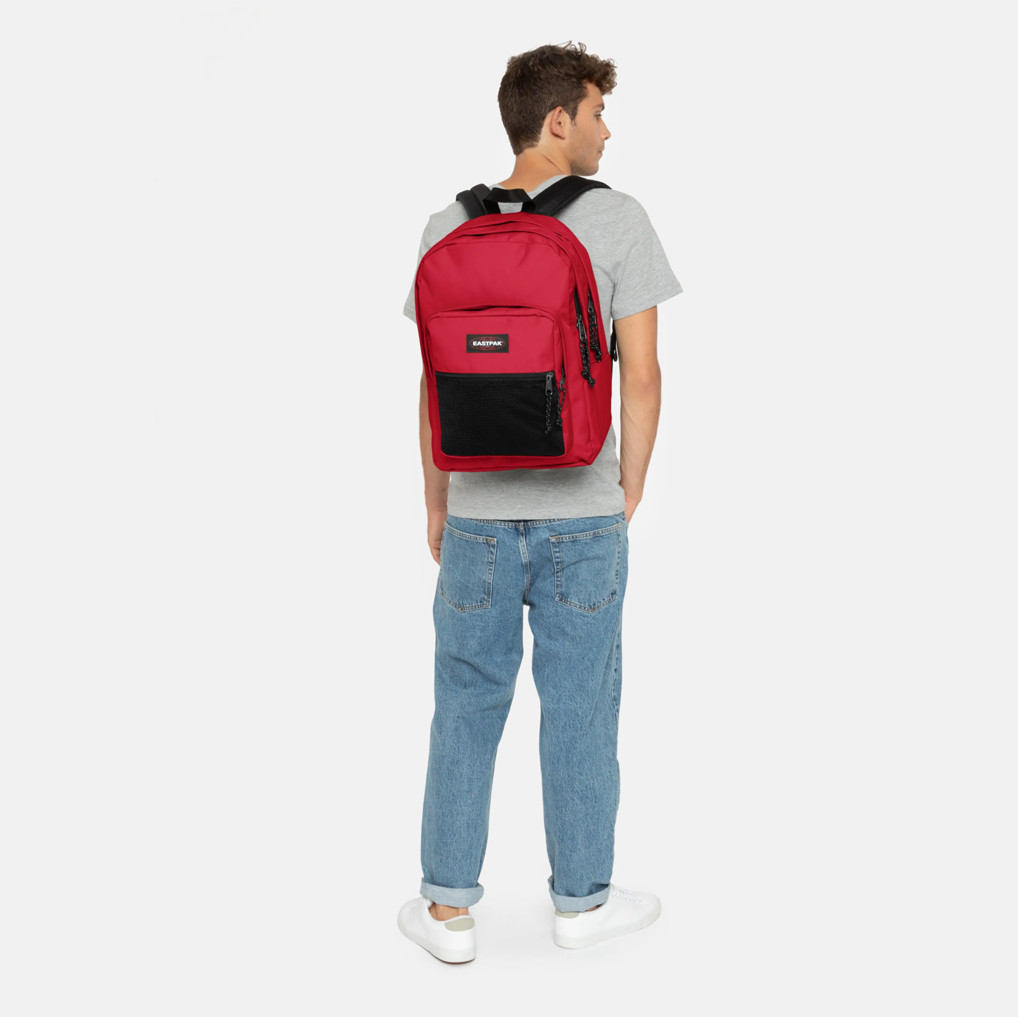 MOCHILA EASTPAK Pinnacle triple 38 litros EK06040V Stop Red ROJO