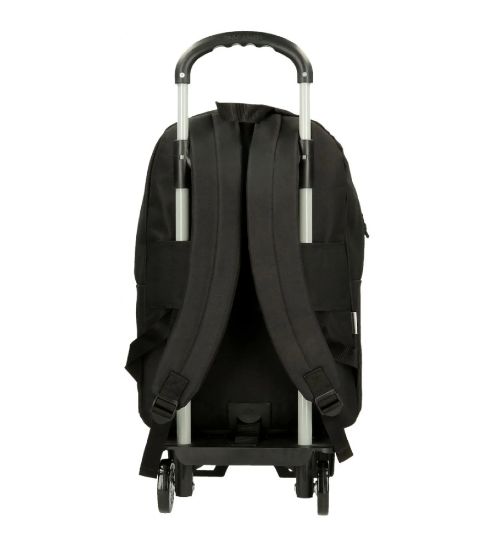 Mochila escolar Movom Always on the move 44 cm negro con carro negro