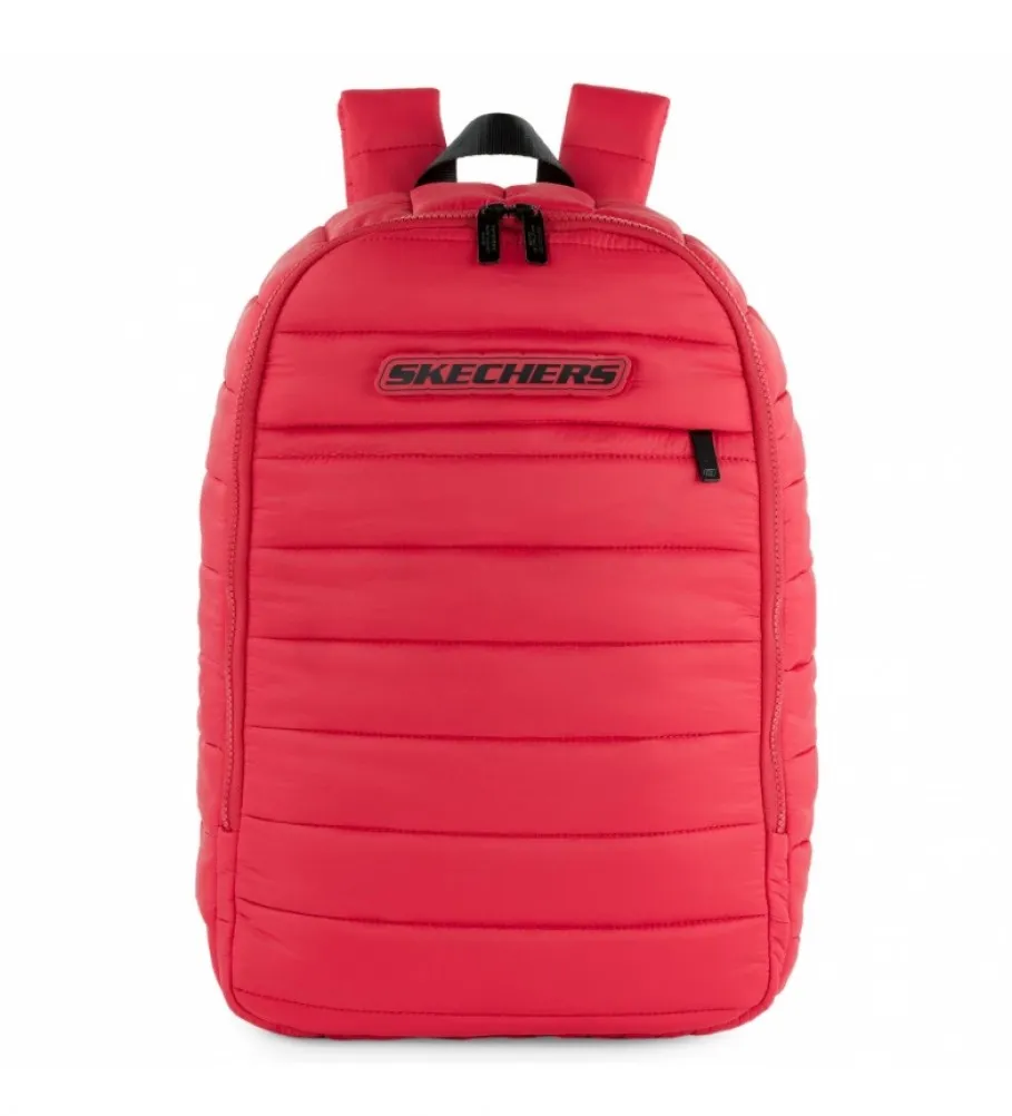 Mochila escolar S983 rojo -28x40x15 cm-