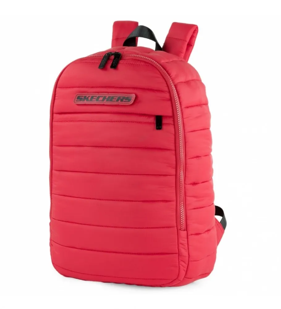 Mochila escolar S983 rojo -28x40x15 cm-