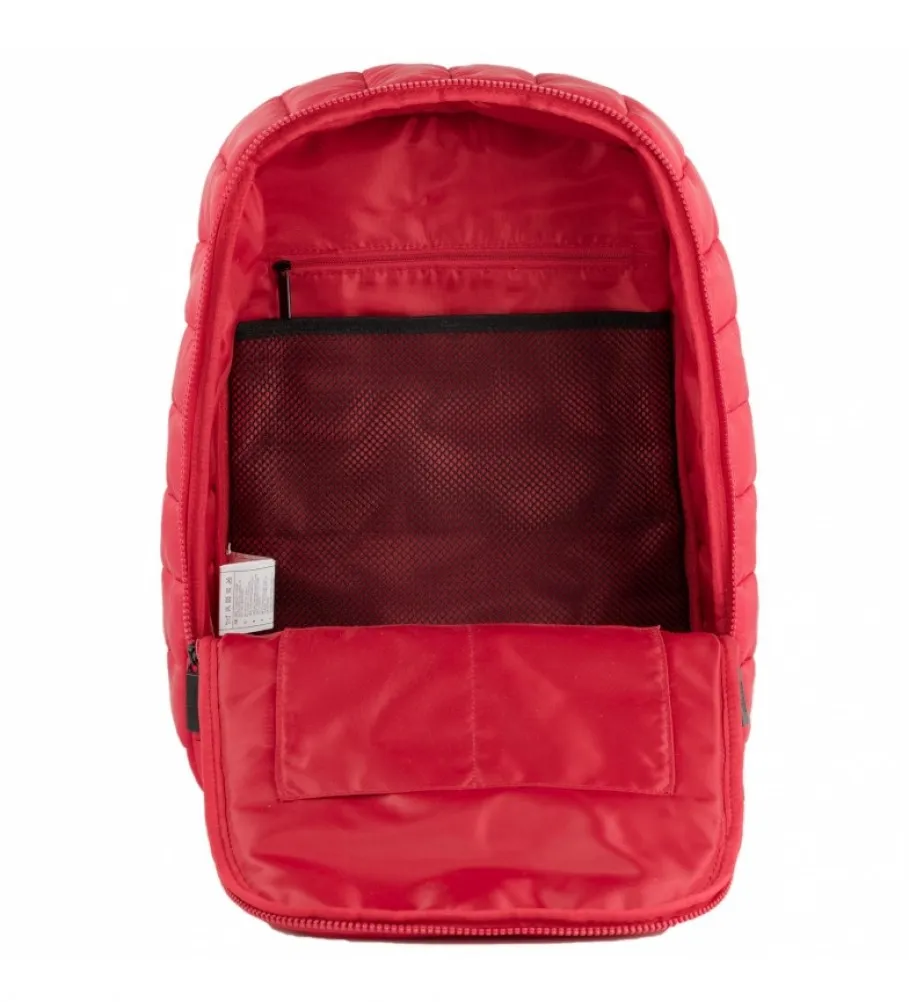 Mochila escolar S983 rojo -28x40x15 cm-