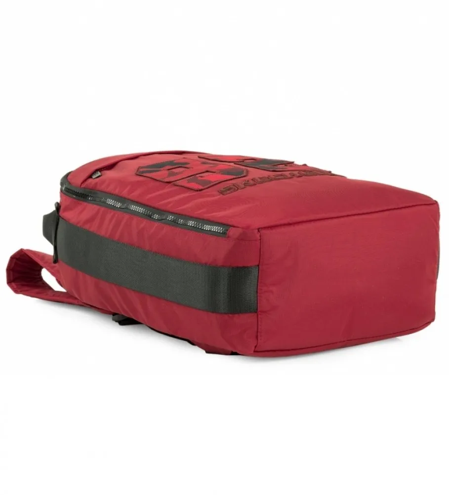 Mochila escolar S988 rojo -31x42,5x16 cm-