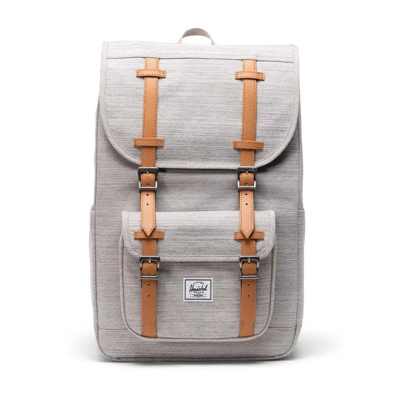 Mochila Herschel: Little America Mid (Light Grey Crosshatch)