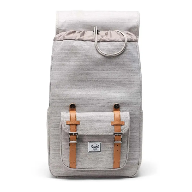 Mochila Herschel: Little America Mid (Light Grey Crosshatch)