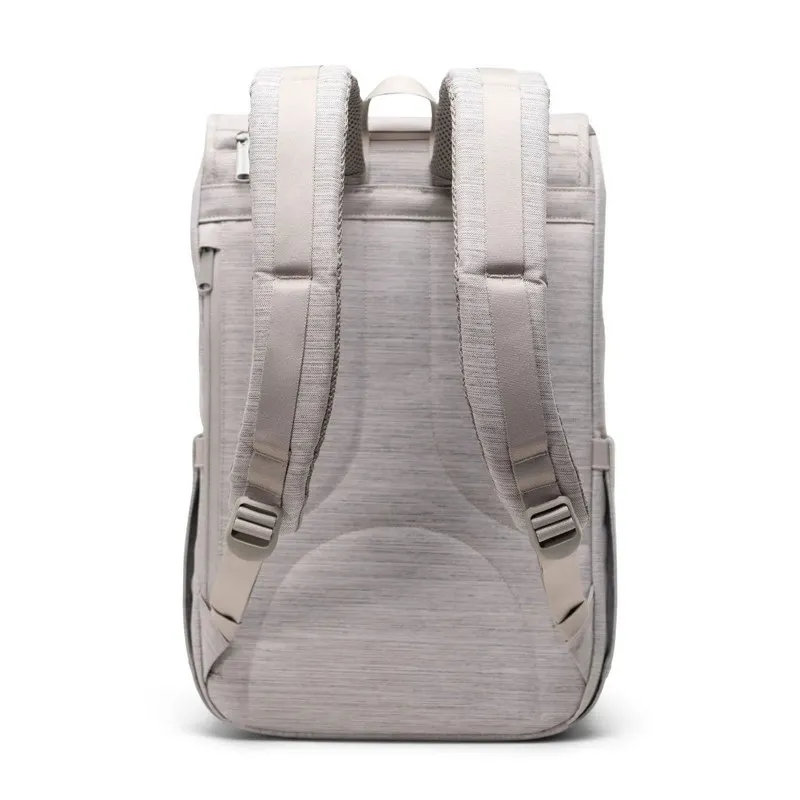 Mochila Herschel: Little America Mid (Light Grey Crosshatch)