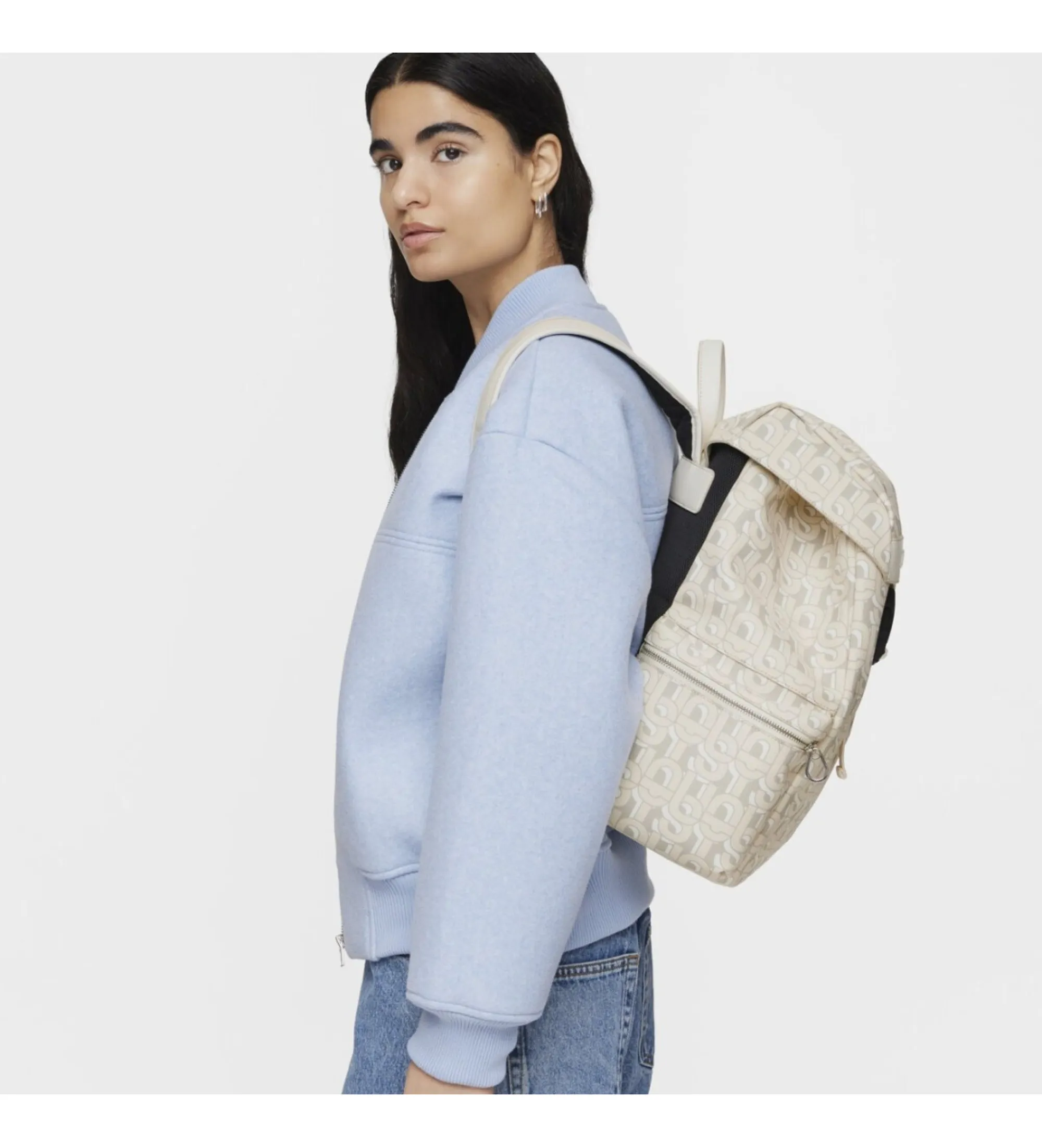 Mochila L. T Manifesto Beige