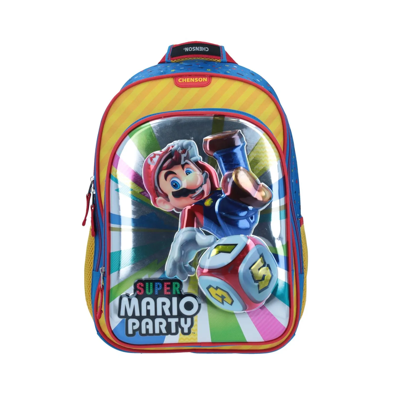 Mochila Mario Party Azul Mario Bros Chenson