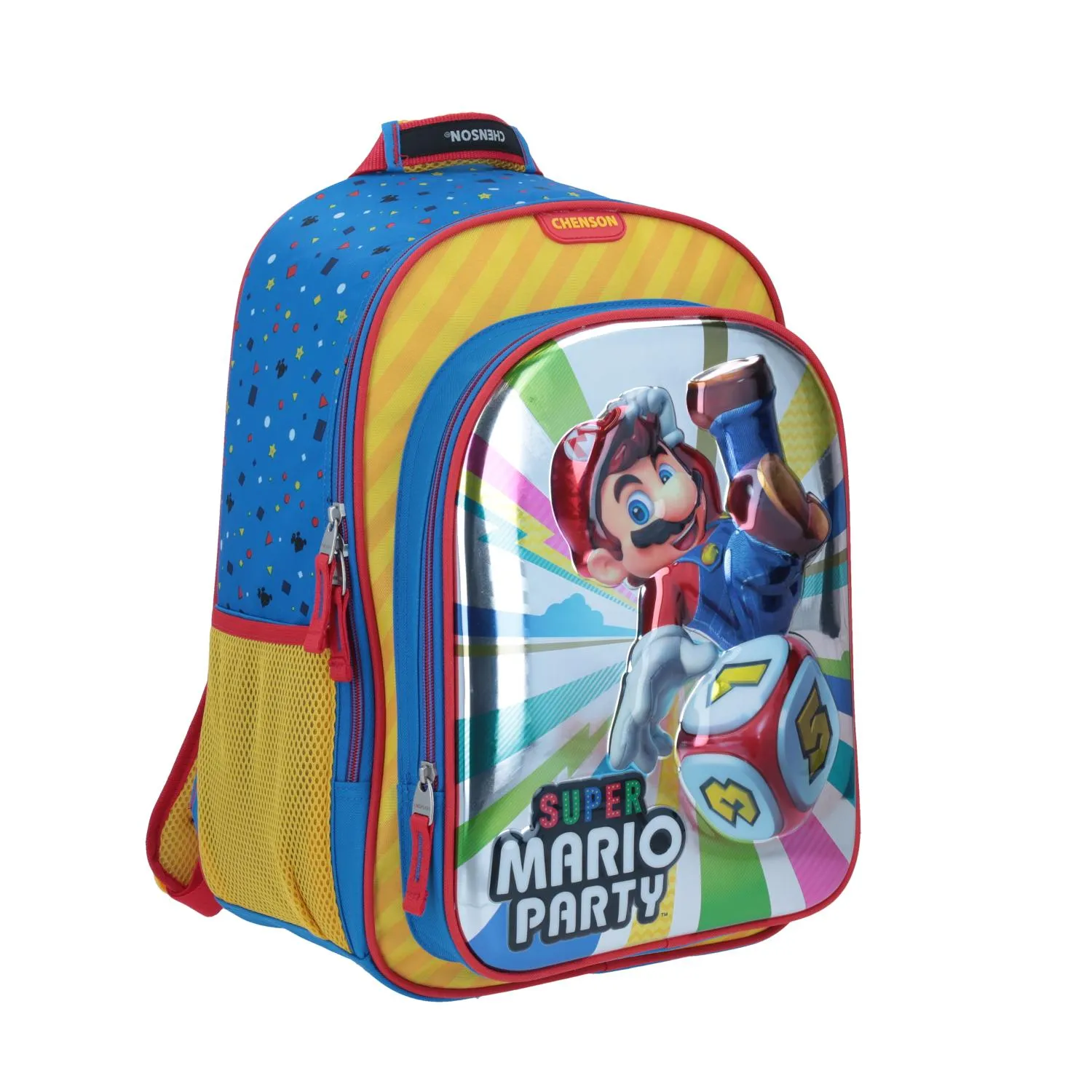 Mochila Mario Party Azul Mario Bros Chenson