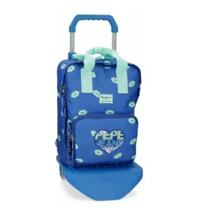 Mochila Portaordenador Pepe Jeans Ruth con Carro -30x40x13cm-