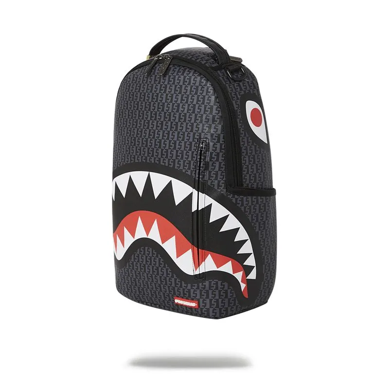 Mochila Urbano Mujer Sprayground Money Check Gris Savage