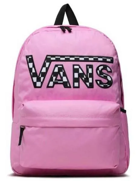 Mochila Vans Realm Flying Cuadros Fucsia