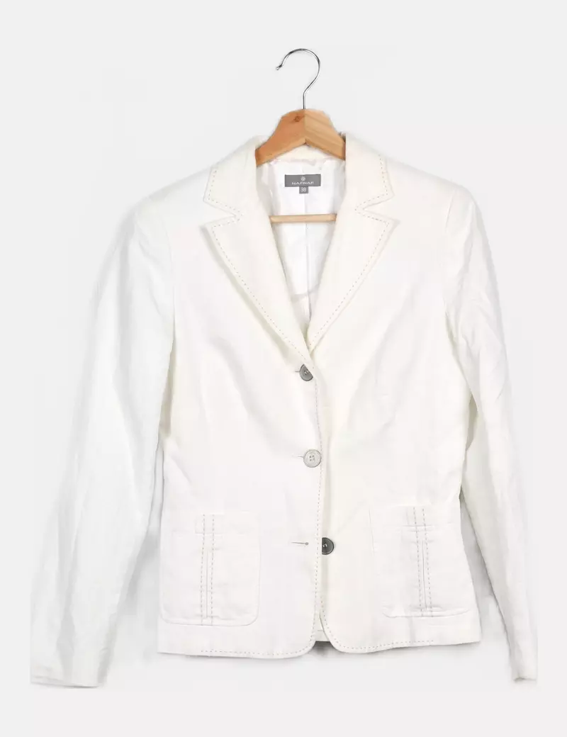 Naf Naf Blazer blanca casual