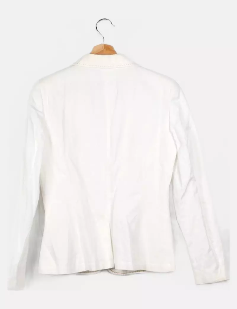 Naf Naf Blazer blanca casual