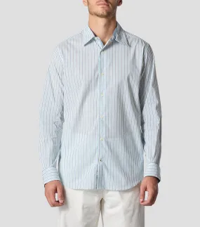 Nautica Camisa rayas manga larga Hombre