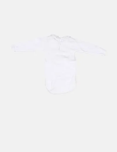 NoName Body blanco detalle cuello