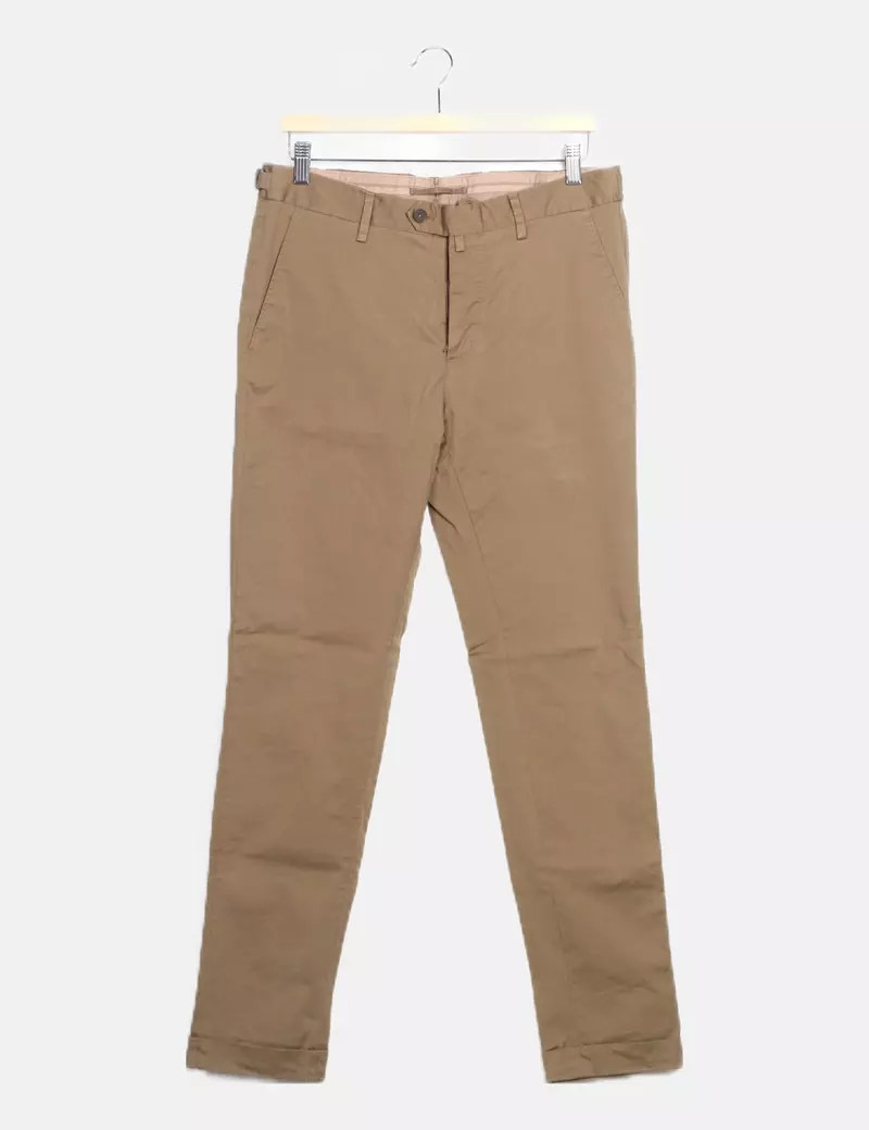 NoName Pantalón chino camel