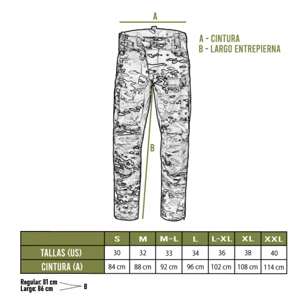 PANTALÓN COMBATE MULTICAM MK.II OPERATOR CLAWGEAR