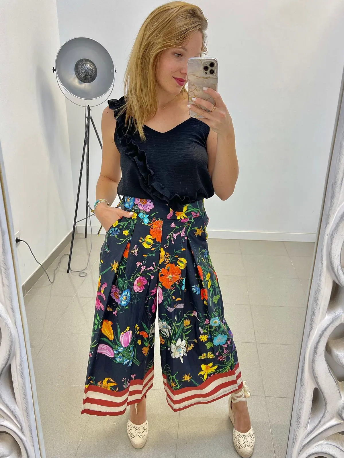 Pantalón estampado