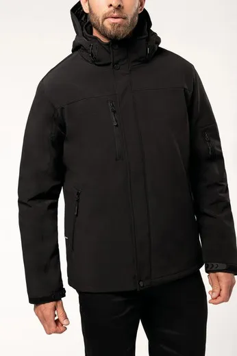 Parka Softshell acolchada con capucha hombre