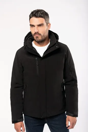 Parka Softshell acolchada con capucha hombre