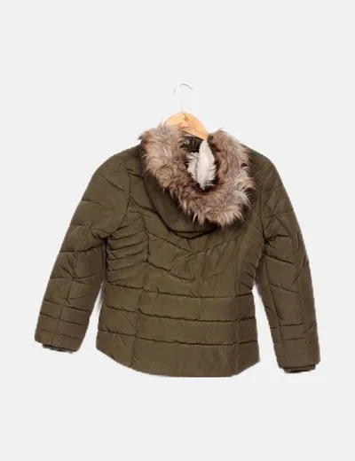 Primark Parka kaki capucha