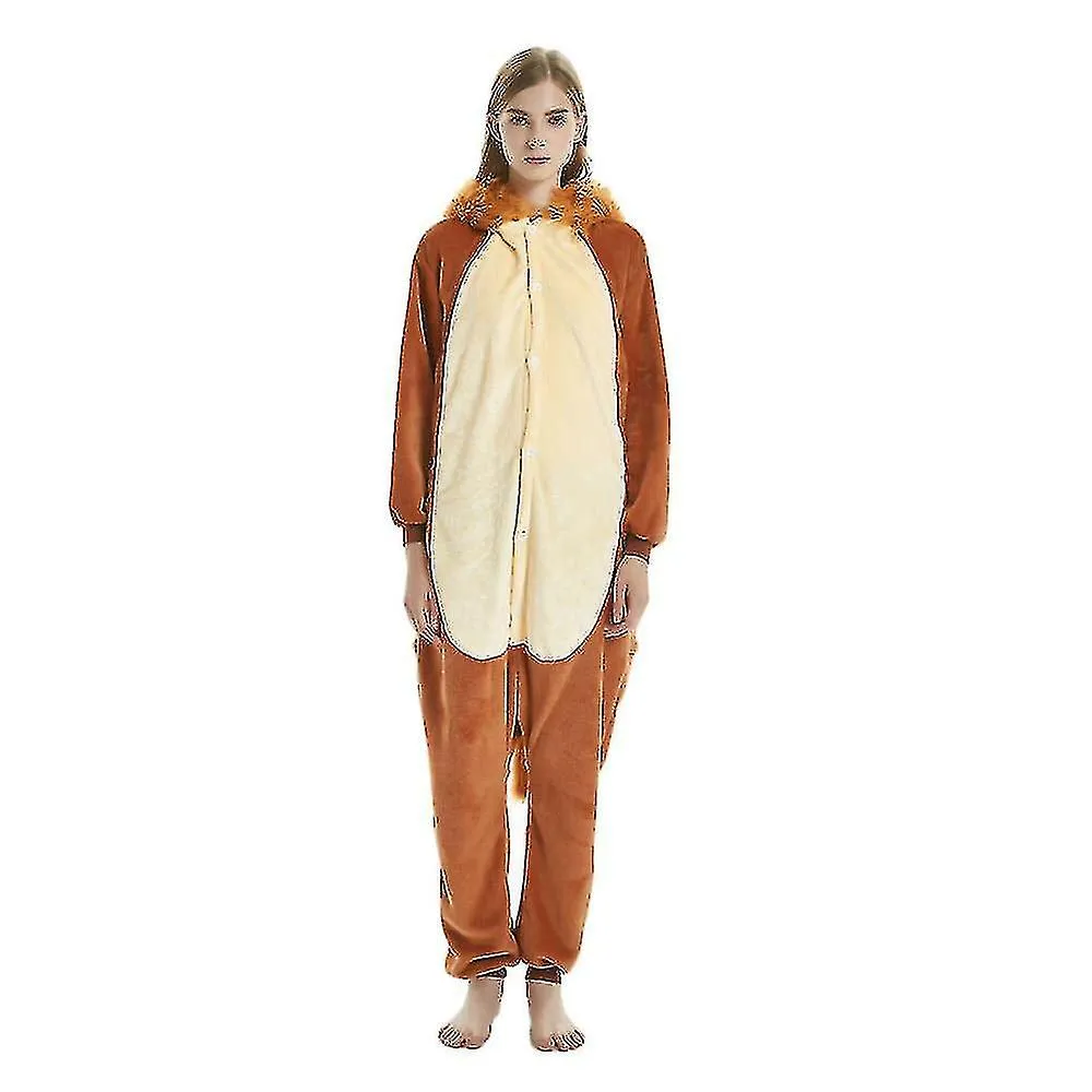 Regenboghorn Traje de León Pijama Onesie Kigurumi Mono Animal Sudadera con capucha