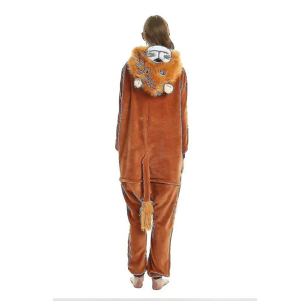 Regenboghorn Traje de León Pijama Onesie Kigurumi Mono Animal Sudadera con capucha