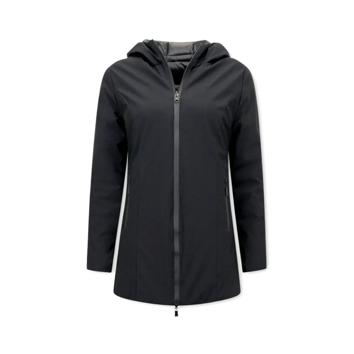 Reversibles Parkas Mujer Capucha