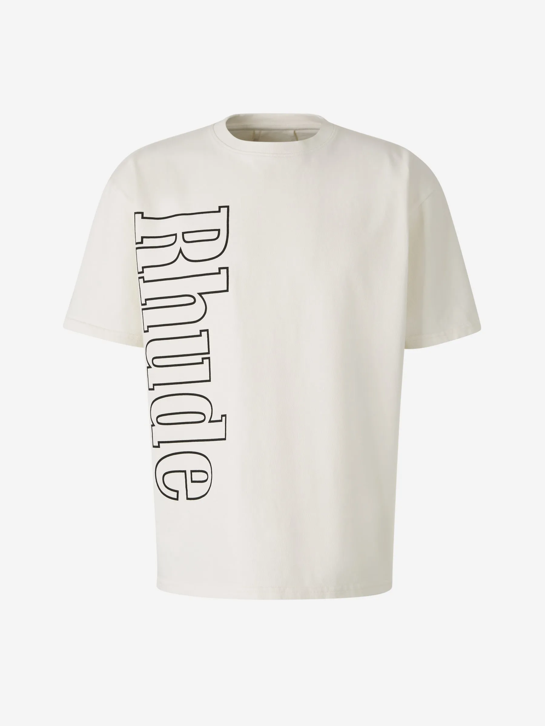 Rhude Camiseta Logo Algodón