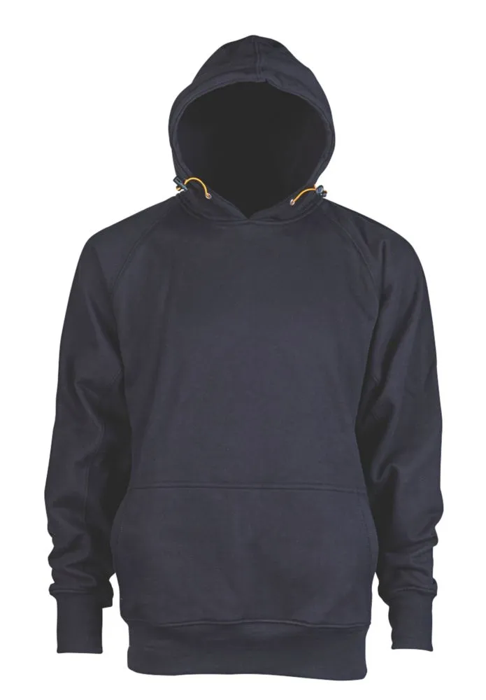 Site Alder, sudadera con capucha, negro, talla XL (pecho 44